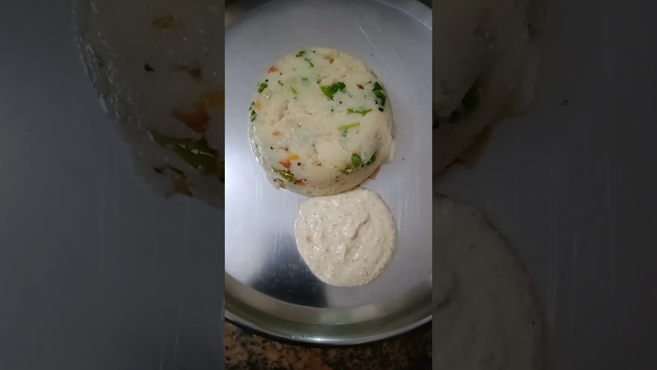 rava upma | coconut chutney | shorts