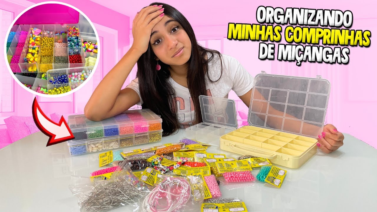 ORGANIZANDO MINHAS NOVAS COMPRINHAS DE MIÇANGAS | O MUNDO DE LARISSA