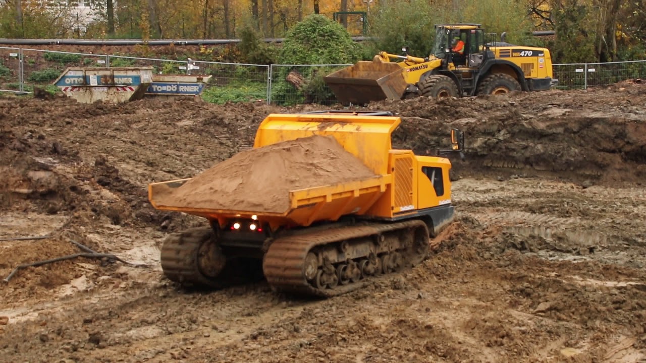 Bergmann 4010 HK Kettendumper - Uni Baustelle Kiel