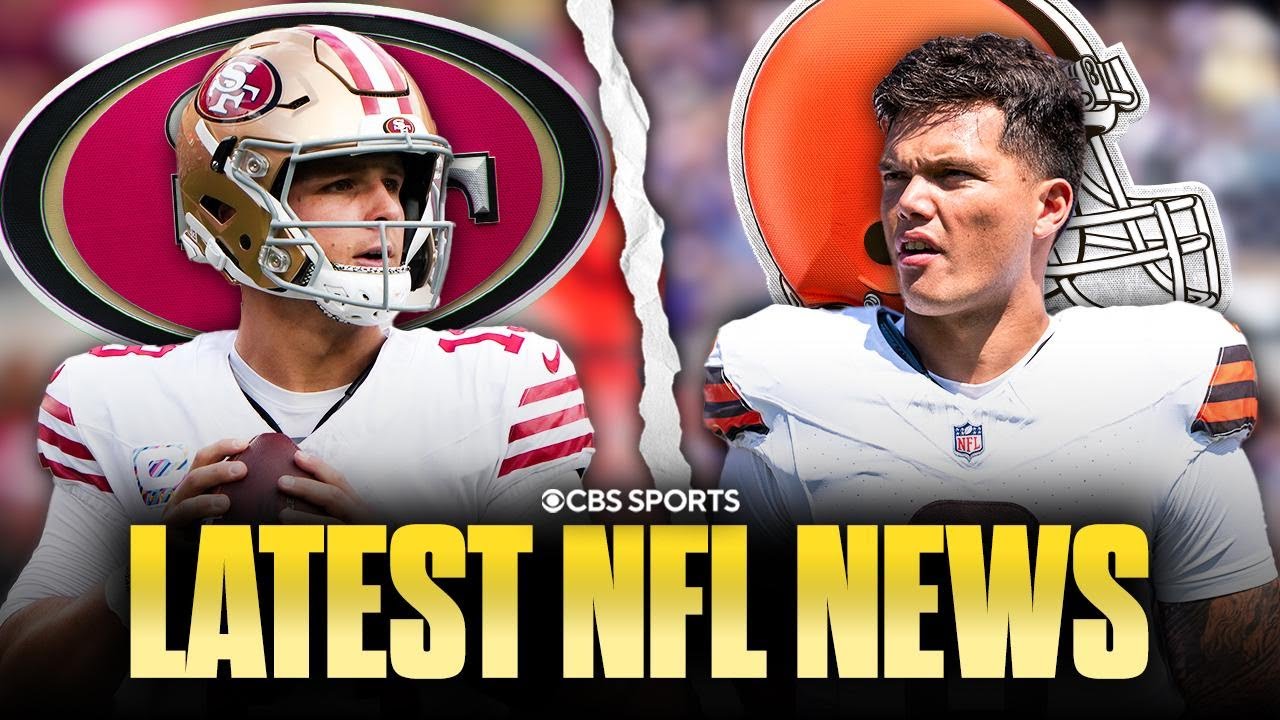 NFL News: Brock Purdy's status in the air for Thursday, QB switch could be coming in Cleveland