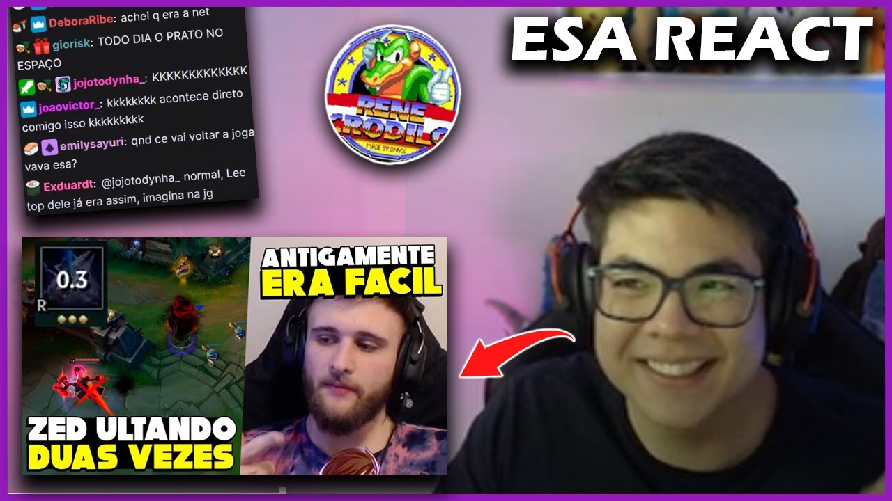 ESA REACT | ZED ULT DUAS VEZES SEGUIDAS, RANGER FALA SOBRE SOLOQ, GRAGOLANDIA MAIN TALON