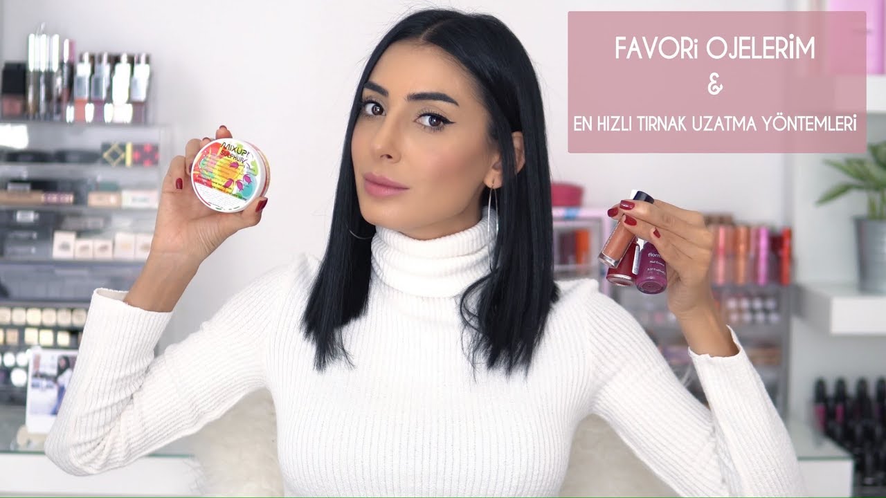 En Kolay Tırnak Uzatma Yöntemi 💅🏻🍀💣 | Favori Sonbahar Ojelerim