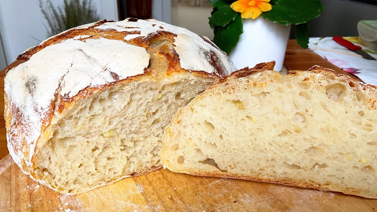 Como hacer Pan con Papa, muy f&aacute;cil #receta #bread