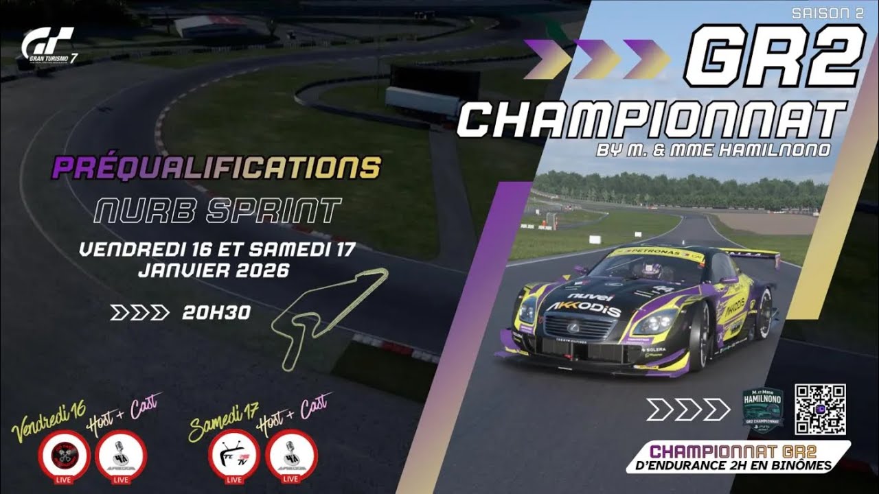Championnat Gr.2 by M. & Mme Hamilnono - Préqualifications Soirée 1