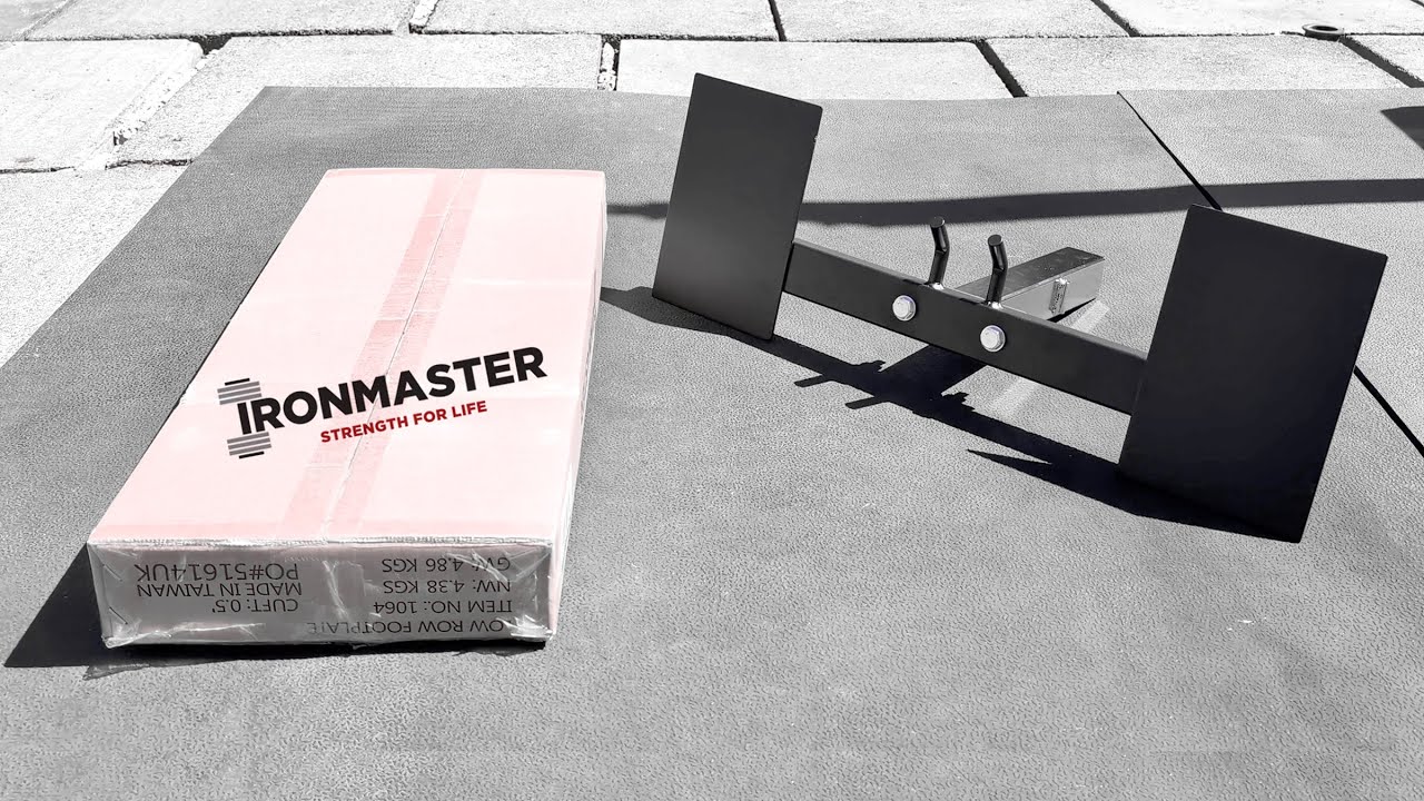 Unboxing & Building the Ironmaster Low Row Foot Plate | Super Bench PRO + Cable Tower V2