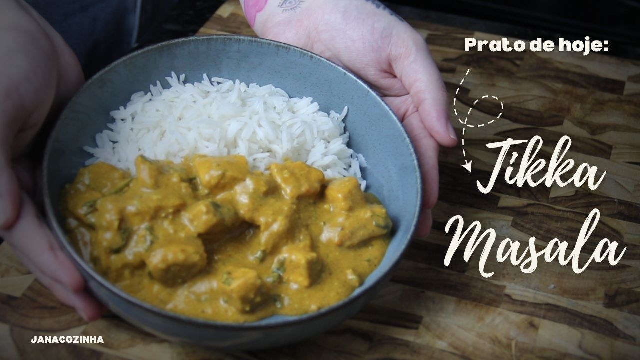 Tikka Masala - Receita indiana com adaptações brasileiras.