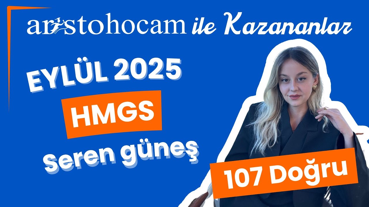 Eyl&uuml;l HMGS'de 107 Doğru Yaptı - Aristo Hocam ile Kazananlar