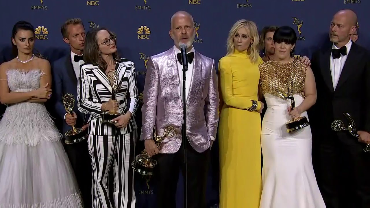 Ryan Murphy & 'The Assassination of Gianni Versace' - Emmys 2018 - Backstage Speech