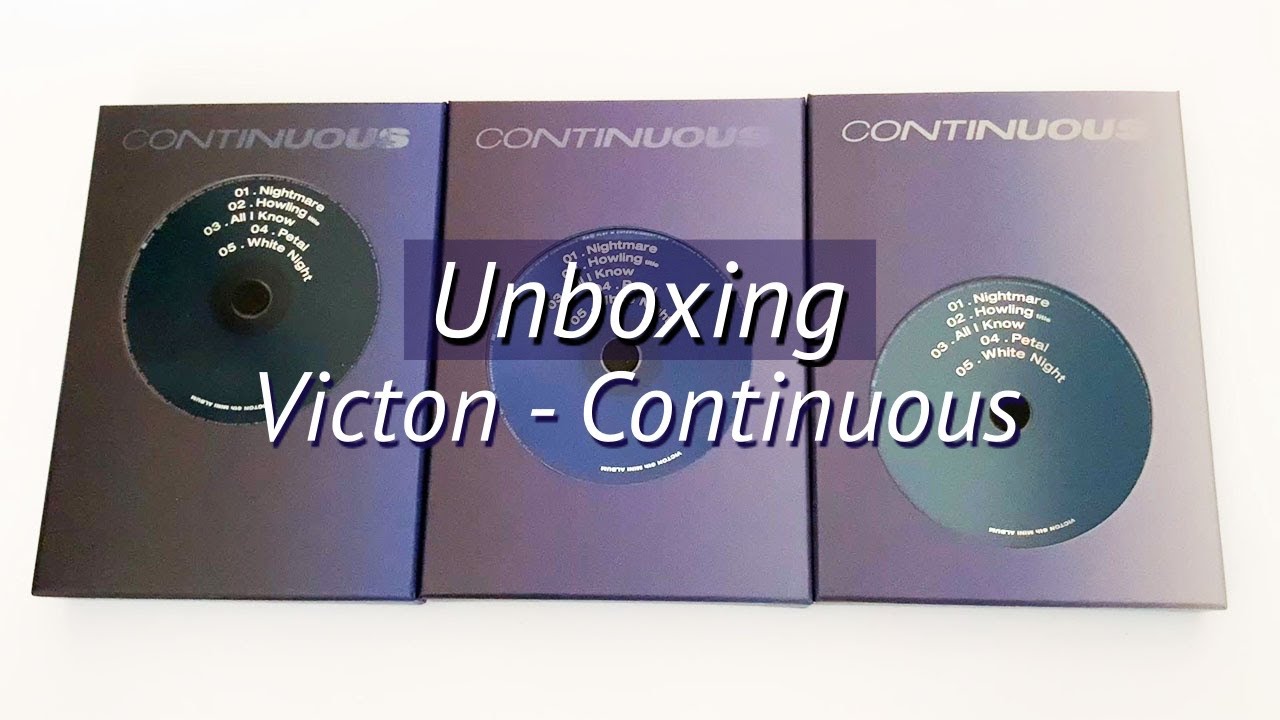 UNBOXING Victon (빅톤) - Continuous