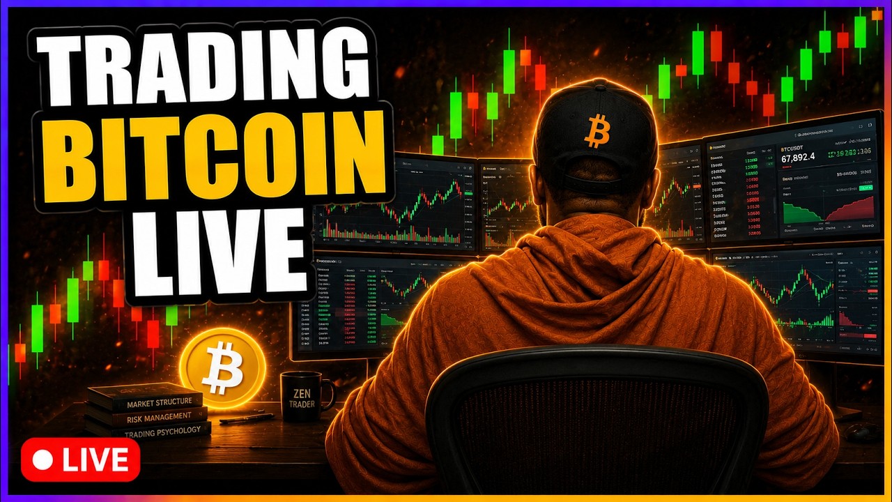 Trading Bitcoin Live : Major Trade Alert!