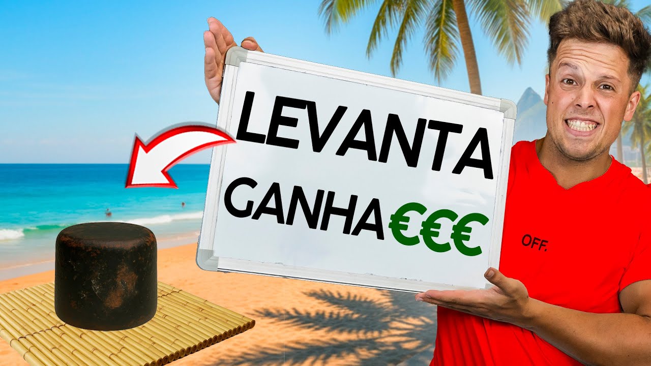PARECE FÁCIL... MAS QUASE NINGUÉM CONSEGUE LEVANTAR ISTO 😳