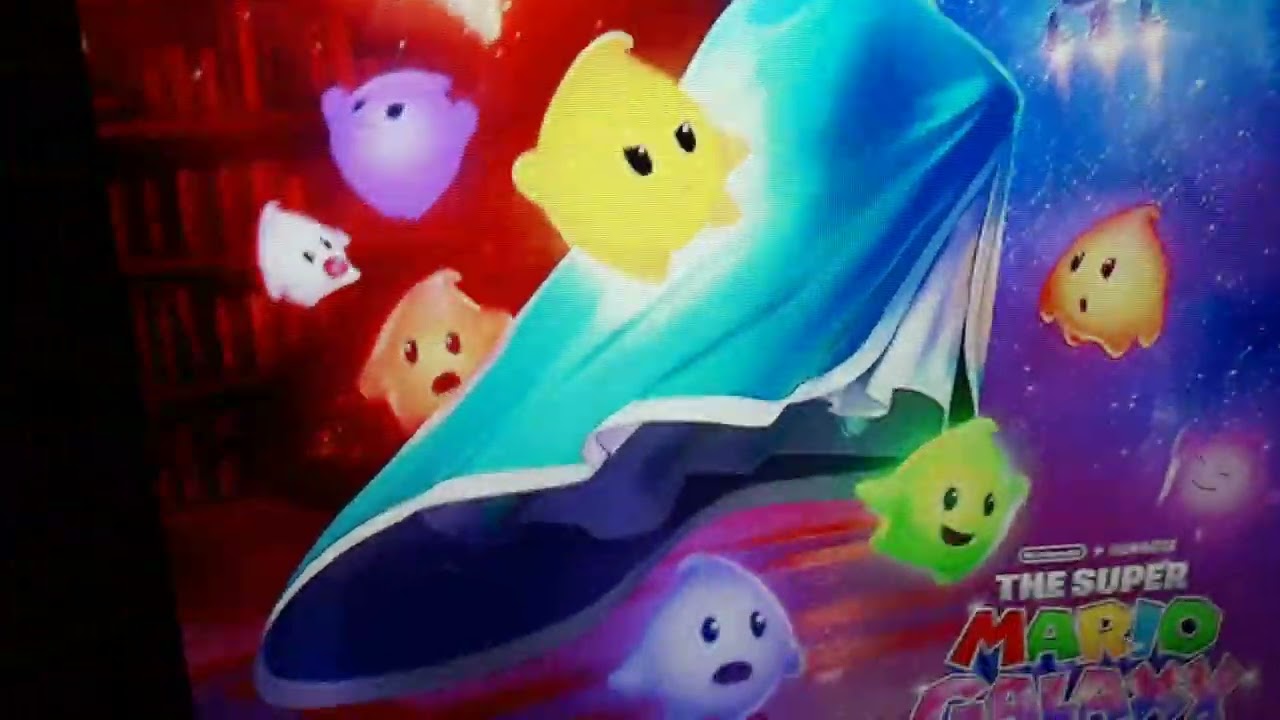 Imagem dos personagens principais de Super Mario Galaxy e os vilões