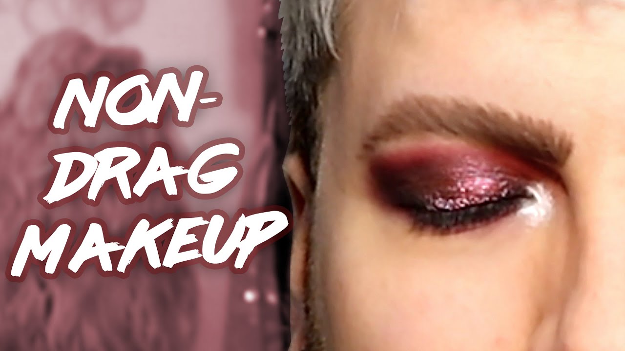 Gender-neutral Grunge-Glam Makeup