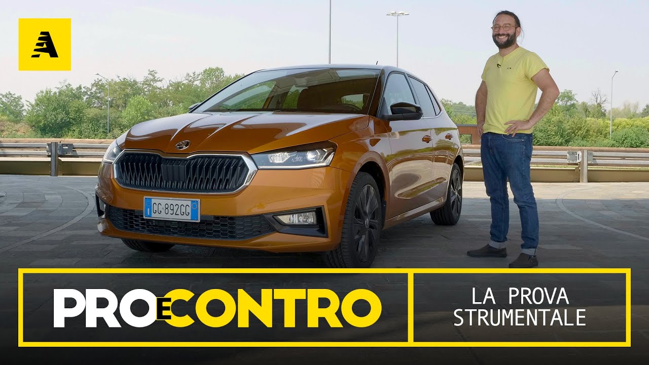 Nuova Skoda FABIA 2022 | PRO e CONTRO - La PROVA STRUMENTALE