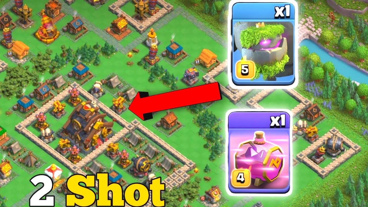 How to 2 shot Capital Peak in Clan Capital 