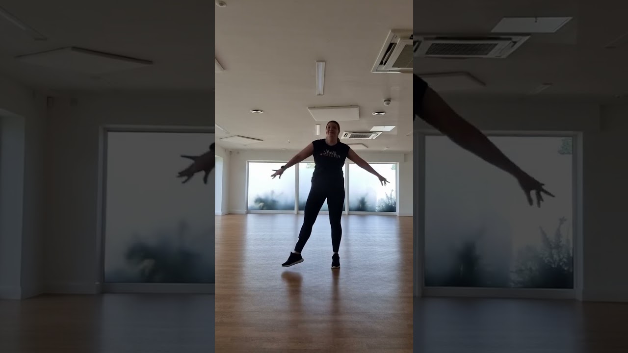 Fitsteps with Janine  - learn Samba! Full routine, Hips don't Lie!