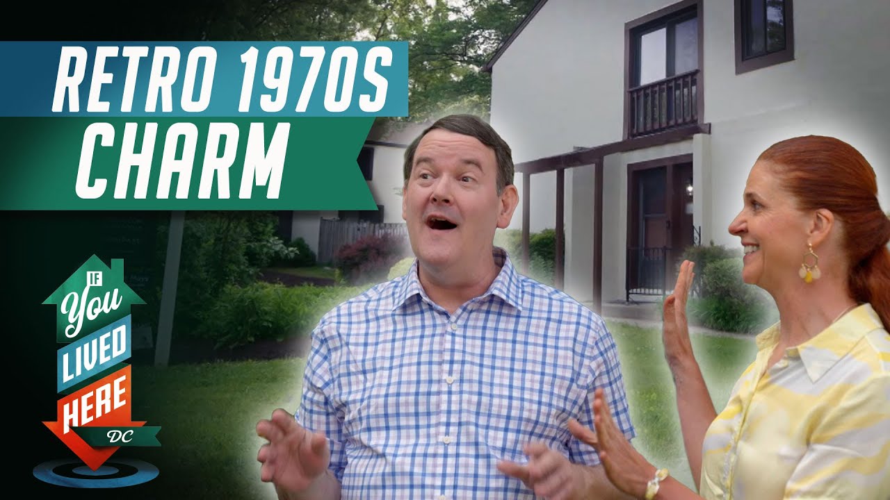 An Updated Townhouse with Retro 1970s Charm in Columbia, Maryland | If You Lived Here