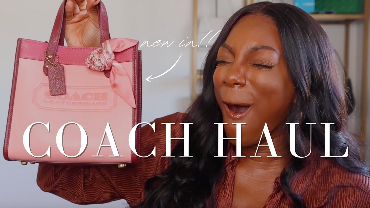 Обзор сумки Coach Field Tote 22 + осенняя распаковка от Coach | The Daily Seyi