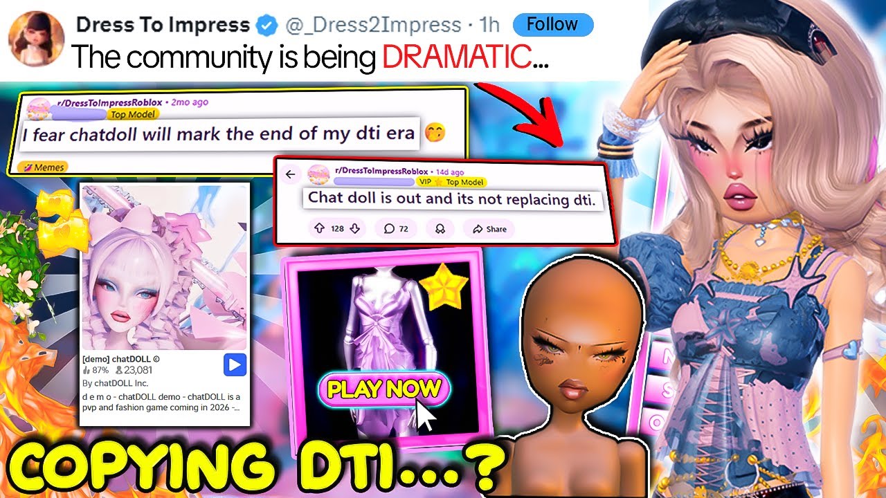 🚨У игроков DTI есть ПРОБЛЕМА с этим СООБЩЕСТВОМ... | Dress To Impress Roblox