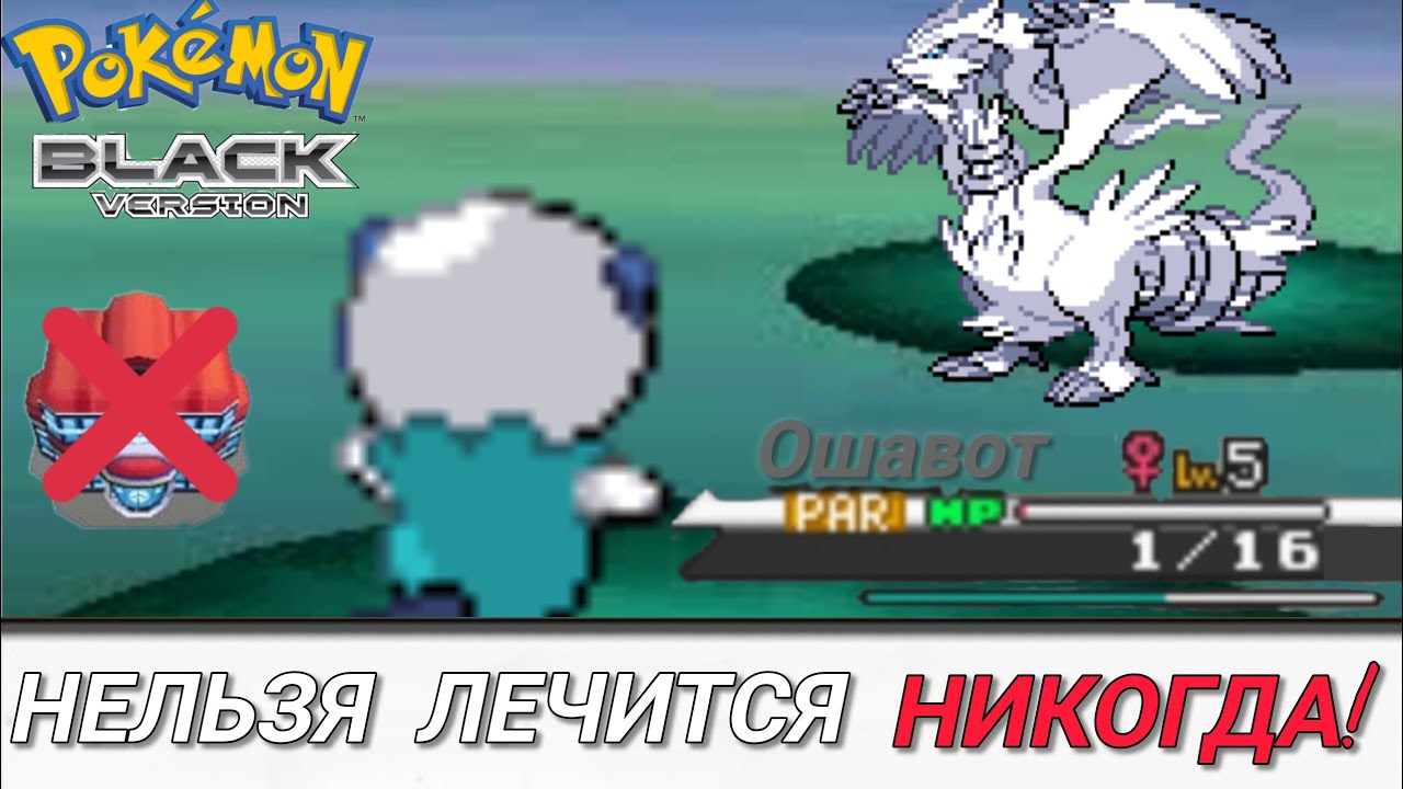 Pokemon Black,Но БЕЗ Покецентра и Покемракета!