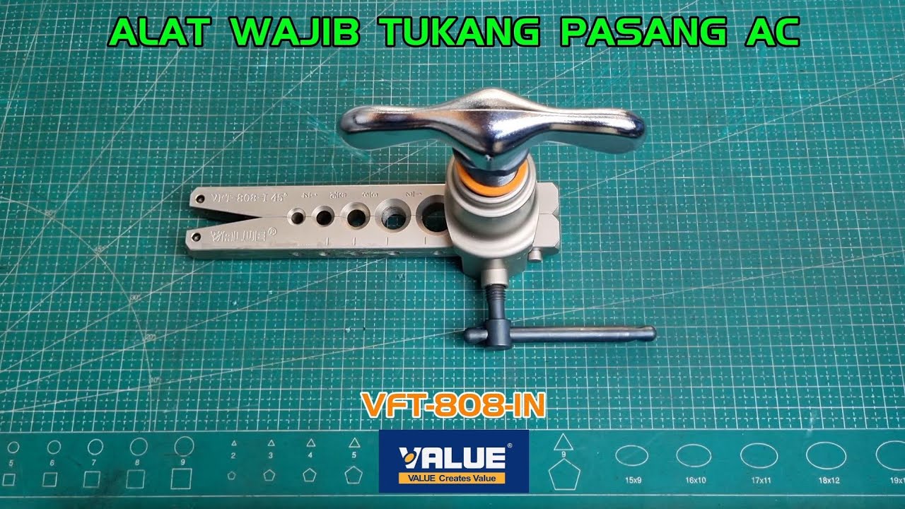 Flaring AC Value VFT-808-IN (Alat Wajib tukang pasang AC)