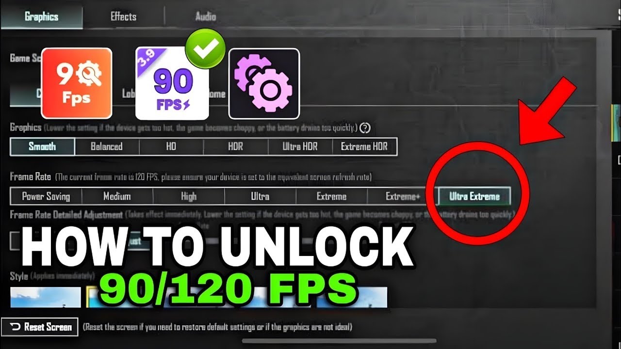 [No Root] Unlock 90 & 120FPS In BFMI 3.9 Update | Best Gfx Tool 100% Working | Lag Fix 3.9 ✅