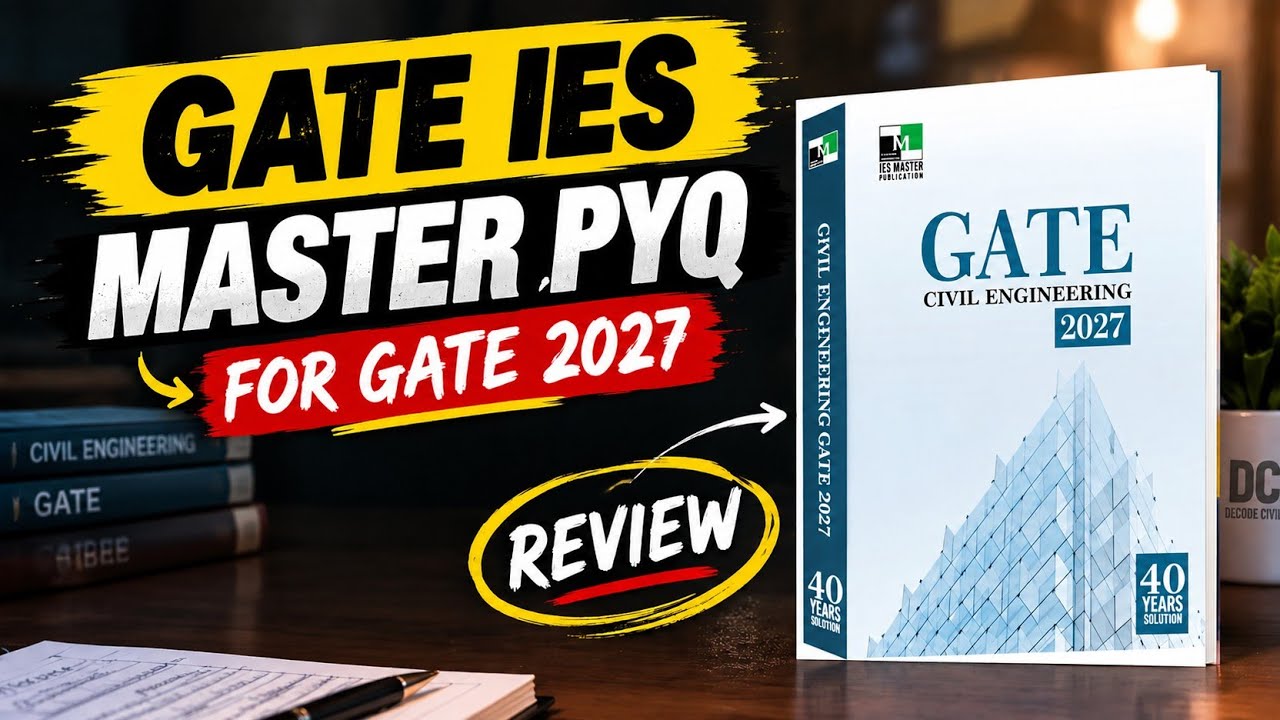 GATE IES Master PYQ Book Review 2027 | Civil Engineering | Is It Worth Buying?
