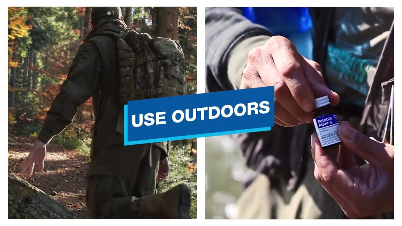 Potable Aqua&reg; Water Purification Tablets