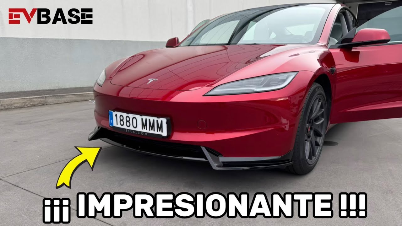 Alerón Delantero y Trasero del Tesla Model 3 Highland: ¡cómo hacerlo en 10 minutos!