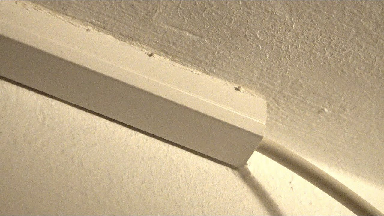 Kabelkanal verlegen ohne Bohren