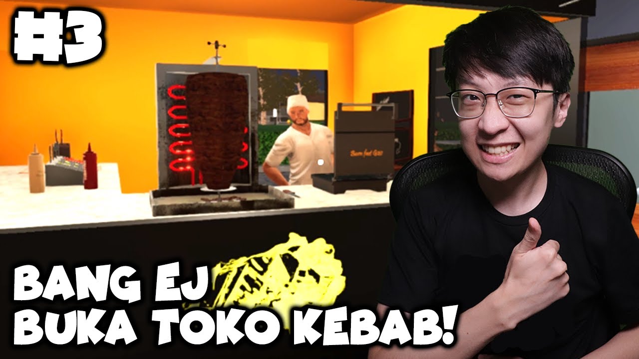 Makin Sukses! Bang EJ Buka Toko Kebab & Beli Toko Burger - Fast Food Manager Indonesia - Part 3