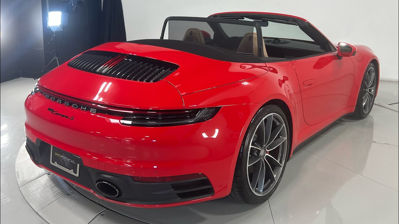 2021 Porsche 911 Carrera S Cabriolet - Exterior Video