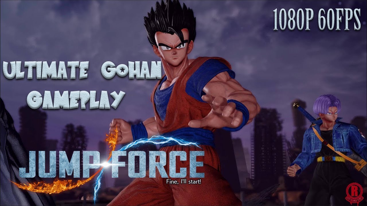 JUMP FORCE - Ultimate Gohan Vs Cell Gameplay [1080p 60fps]