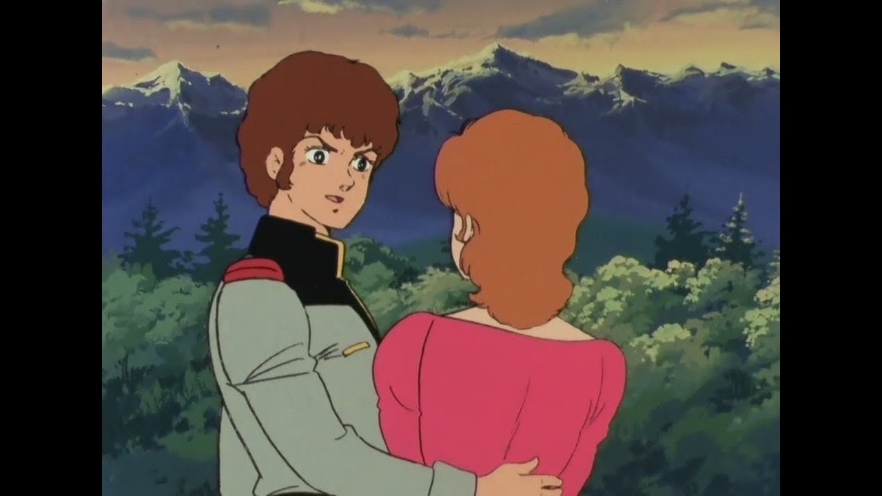 Amuro and Fraw meet each other after the OYW