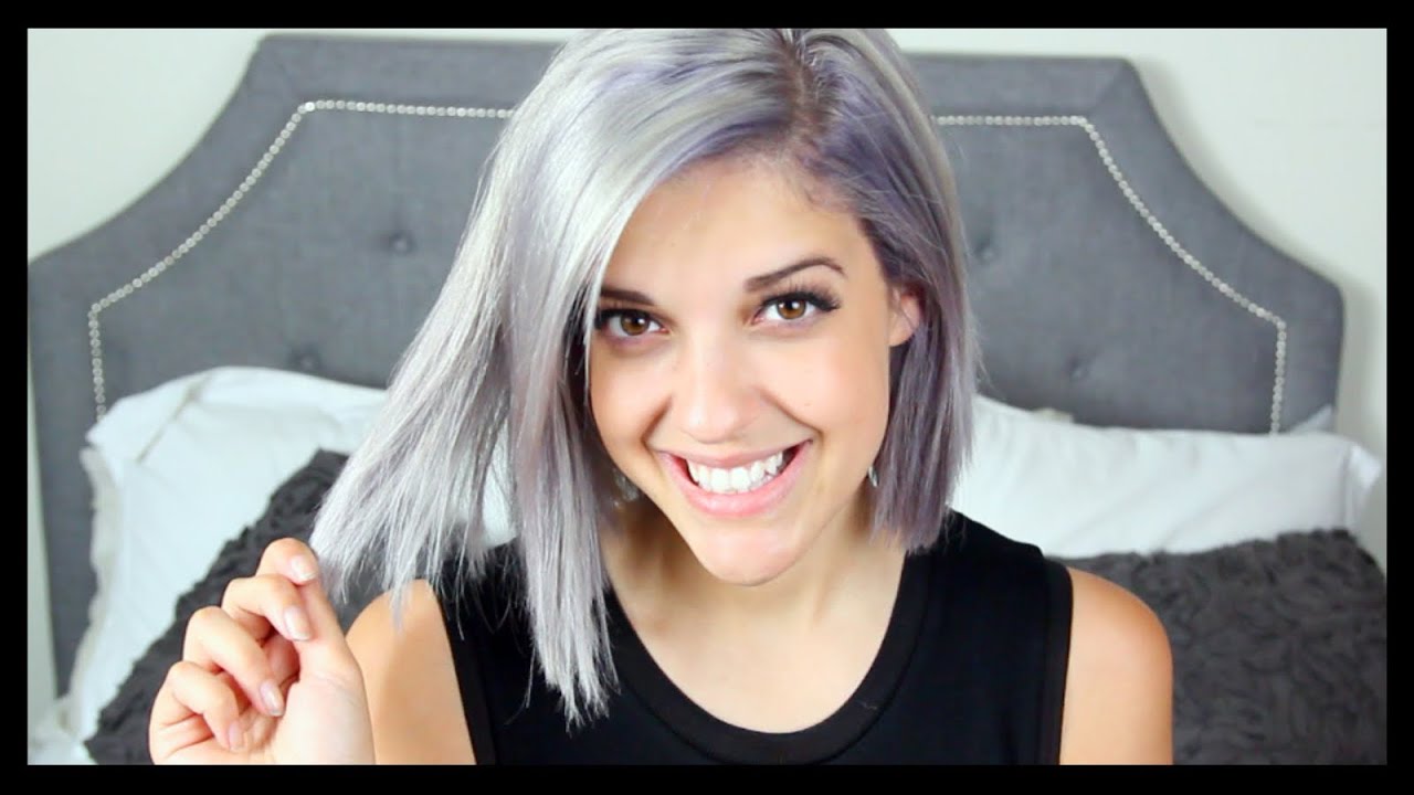 DYING MY HAIR SILVER/GREY | catrific
