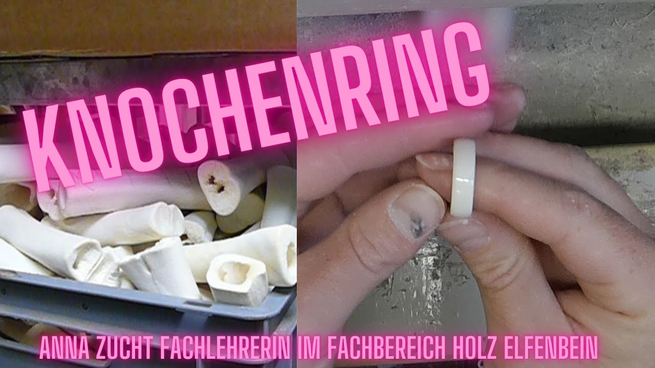 Knochenring gedrechselt