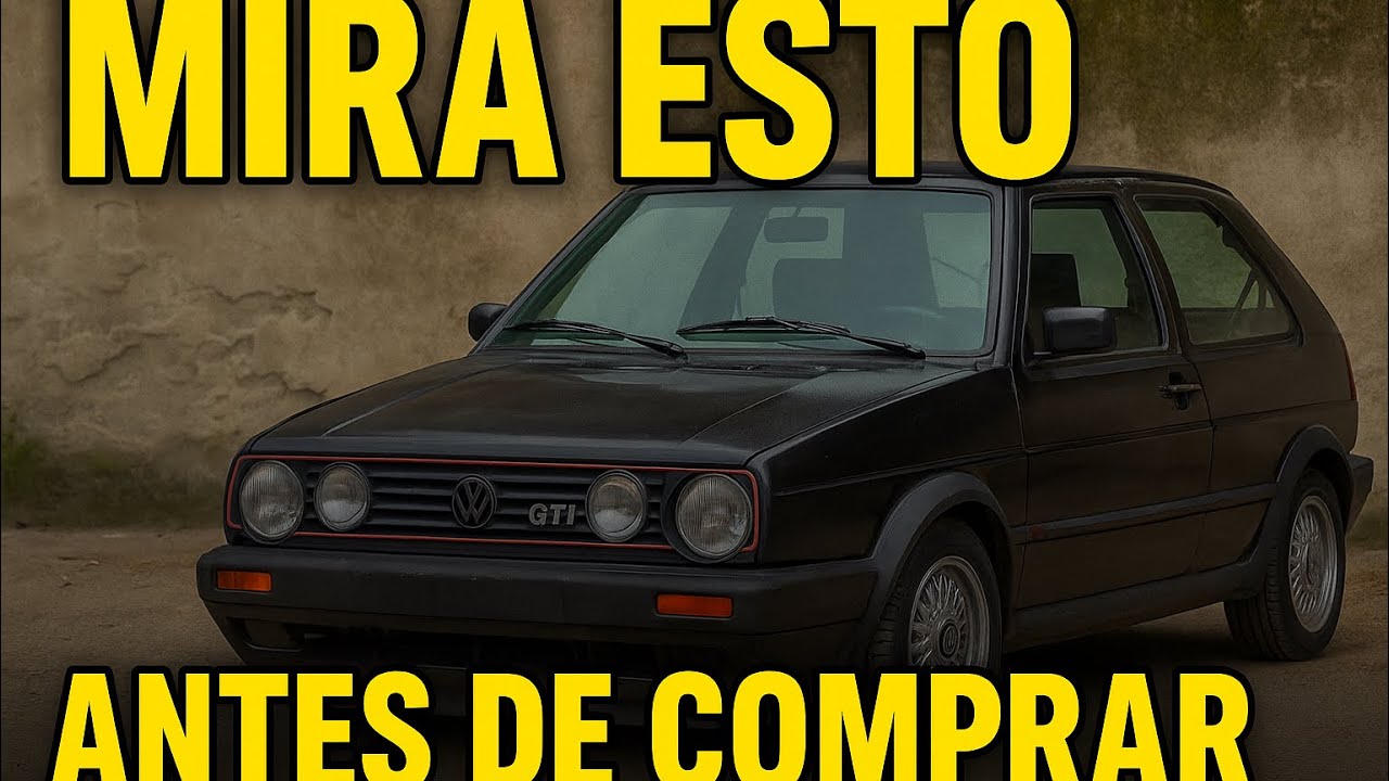 MIRA ESTO antes de comprar un GOLF MK2 GTI