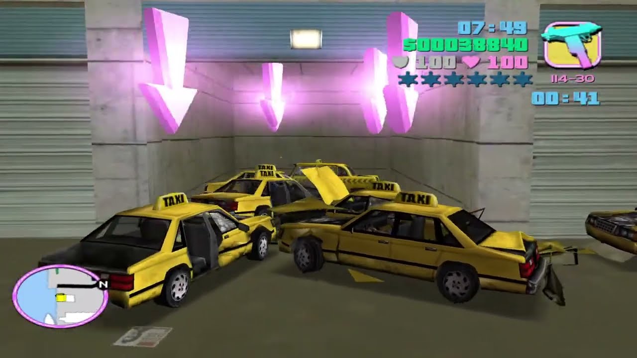 GTA Vice City Part 6 - Cabs, Cars, Boats and Ice Cream trucks!