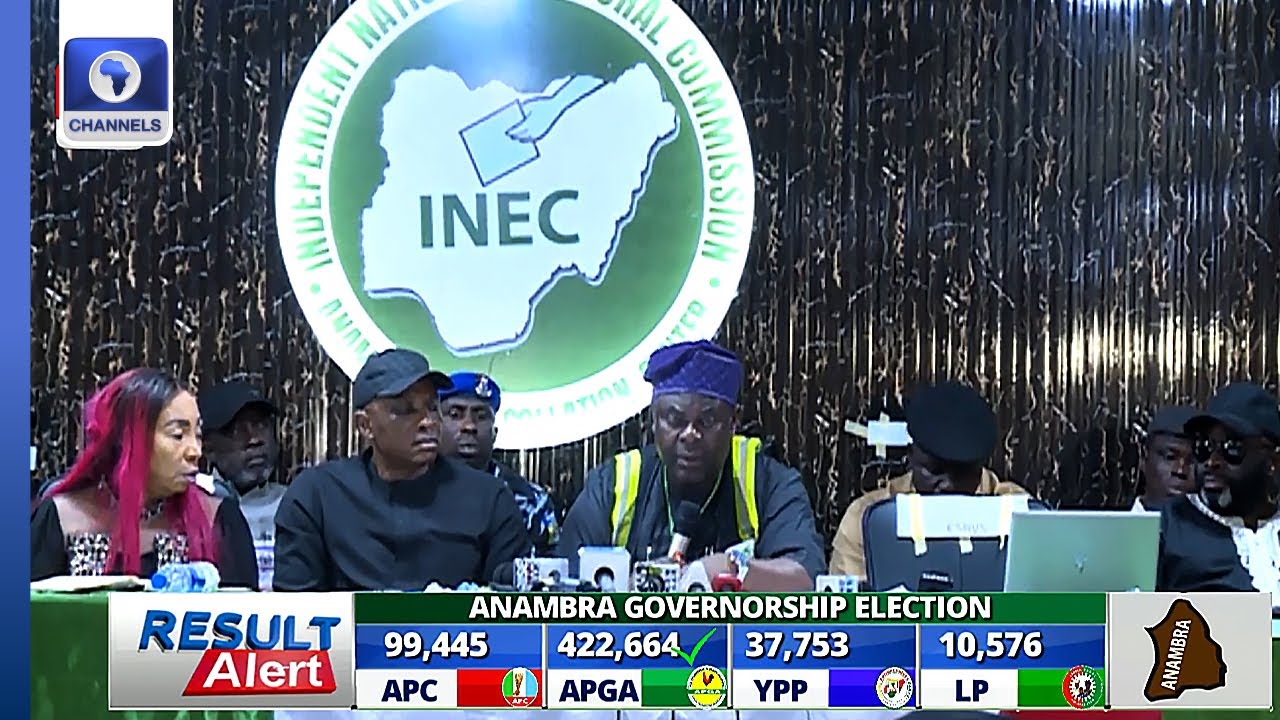 Anambra Decides: INEC Collates, Announces Election Results
