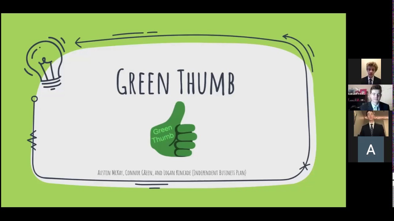 Green Thumb Independent Business Plan DECA