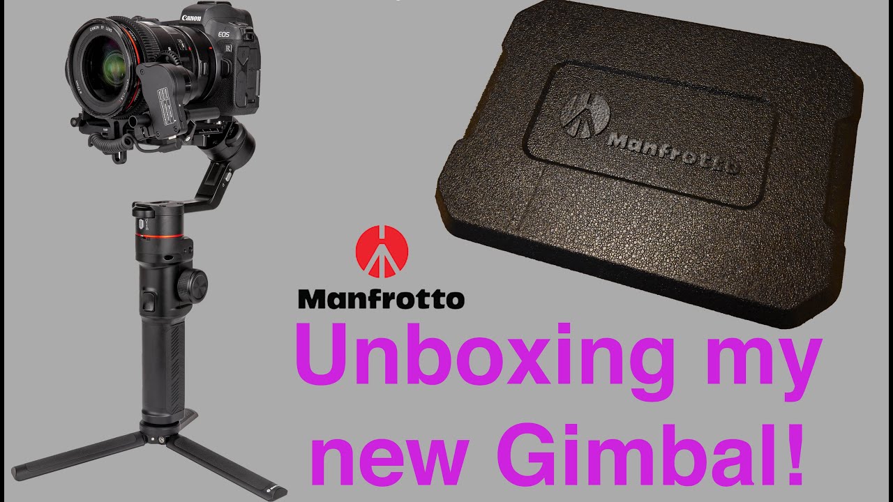 *UNBOXING* manfrotto 220 gimbal