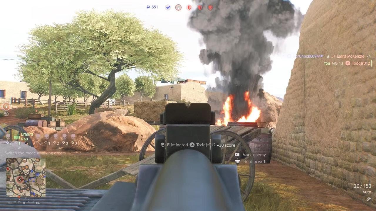 Enlisted(PS5)TUNISIA (Allies BR2)Kahif cave village East (Invasion)Attack/No Commentary2603090615