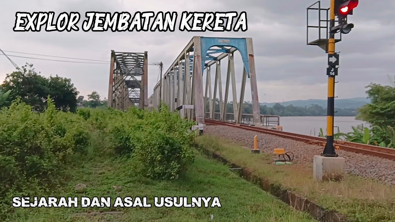 EXPLOR jembatan kereta api Kesugihan, Maos dan jalur kereta yang baru dan lama