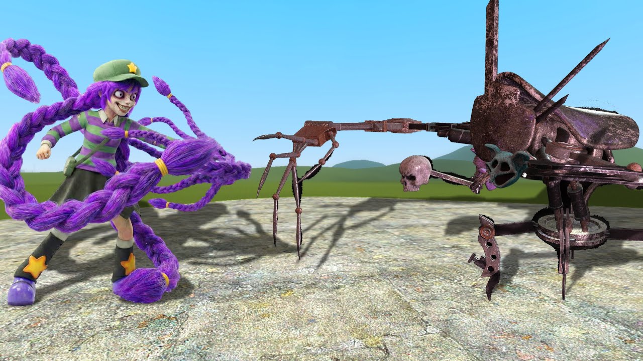 I FOUND LILY LOVE BRAIDS vs THE PROTOPYTE BOSS into POPPY PLAYTIME CHAPTER 5 In Garry's Mod