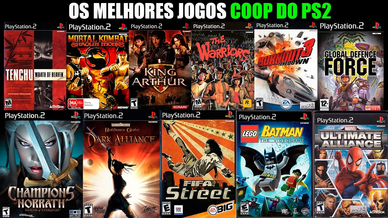 Лучшие многопользовательские игры для PS2 (локальный кооператив / 2 игрока)