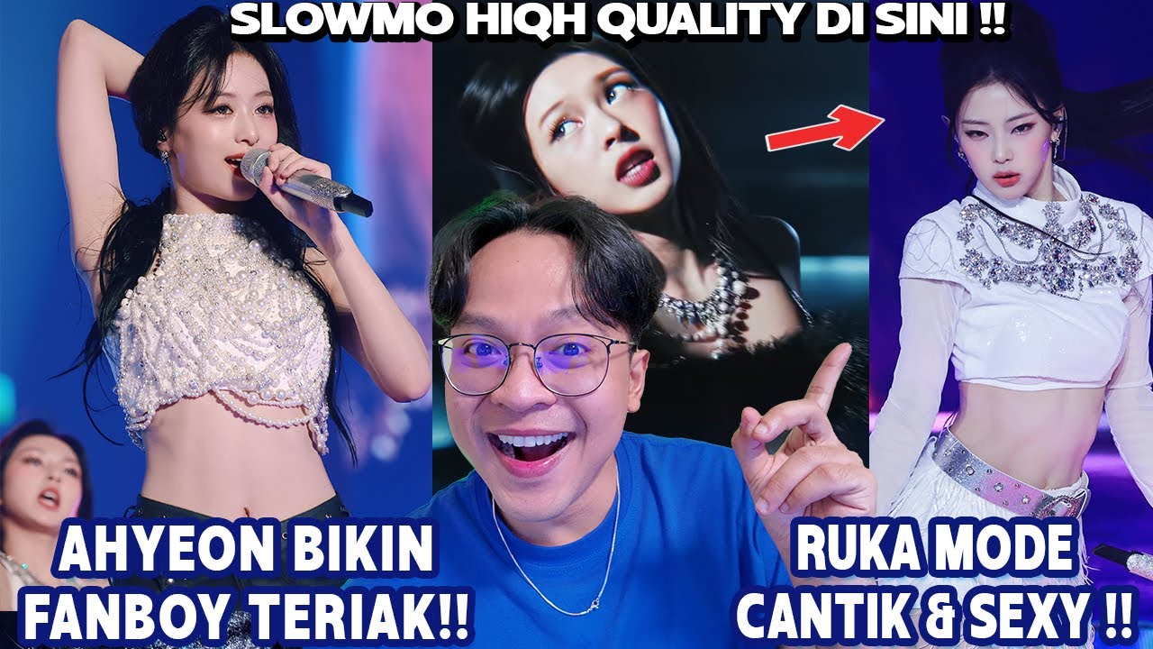 BAHAYA INI SLOWMO AHYEON & CHIQUITA BABYMONSTER!! Nonton Tiktok 95 #ntkali