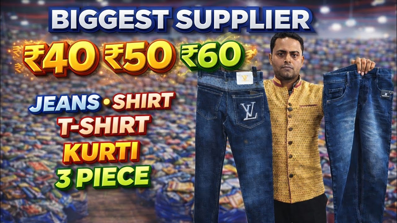₹40 Fresh Lot Clothing | Biggest Wholesale Supplier