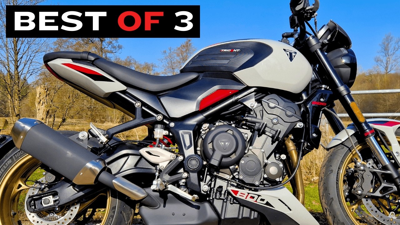 Triumph Trident 800 2026 года — больше крутящего момента, чем необходимо.