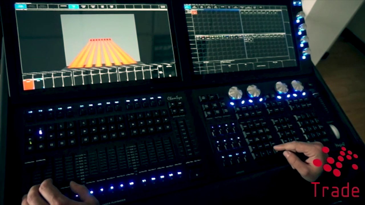 Tutorial de la consola de iluminación ChamSys MagicQ MQ500 | Trade Formación
