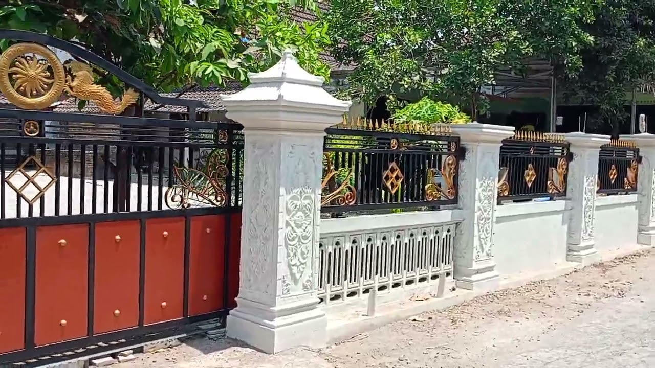 pemasang pagar minimalis proses dari 0